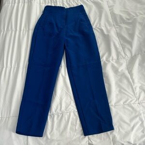 Zara electric blue pants